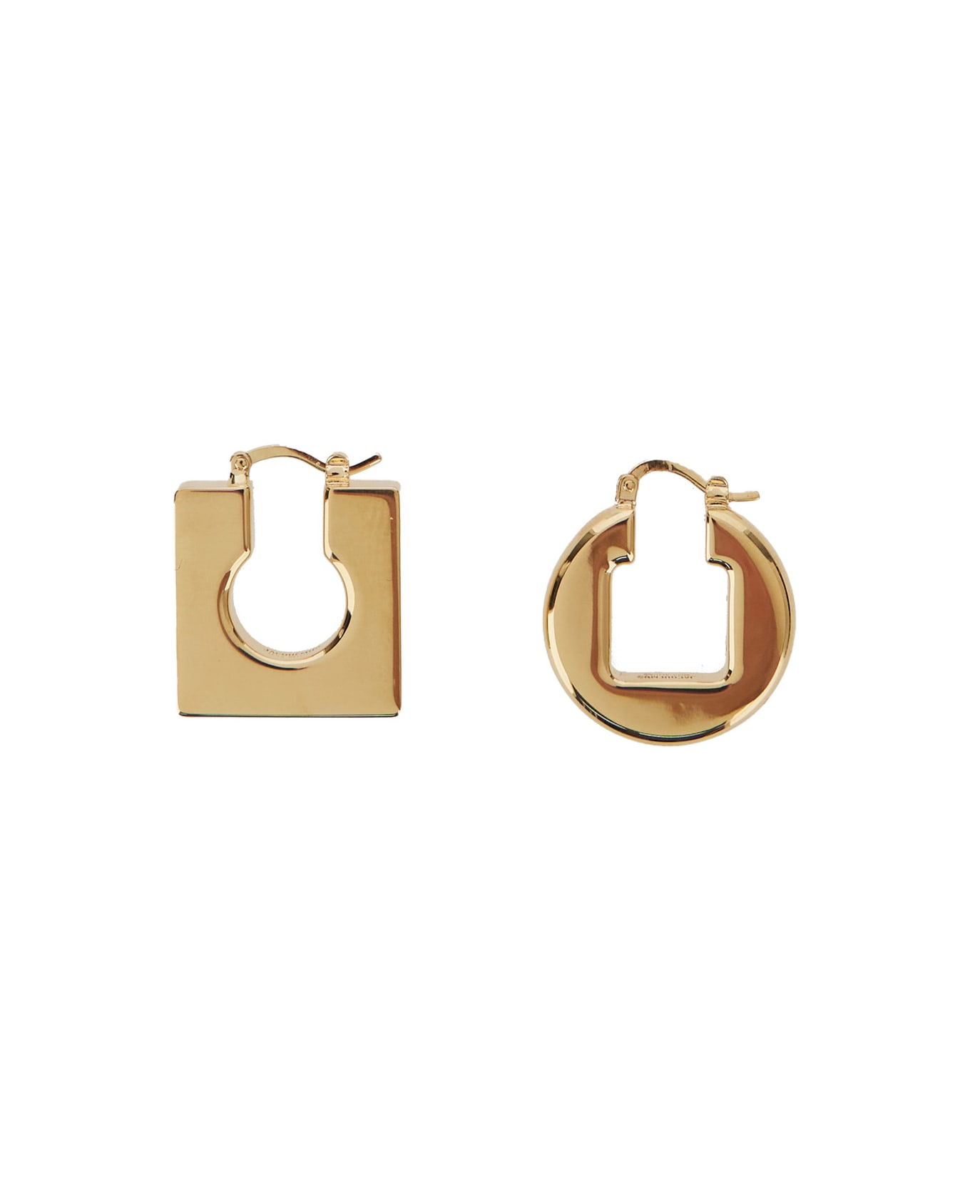 Jacquemus Les Boucles Rond Carre - Metallic