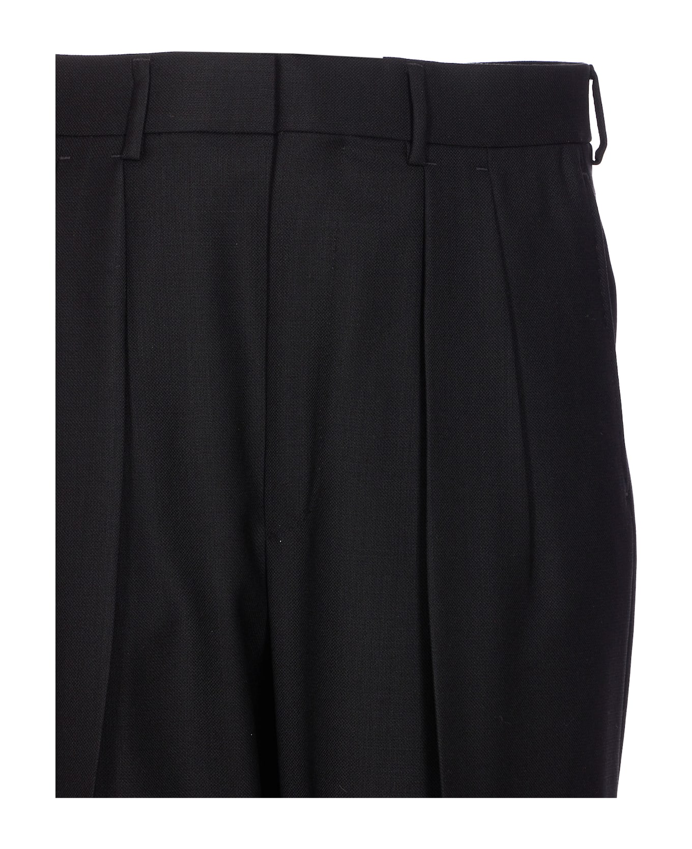 Tom Ford High Twist Pants - BLACK