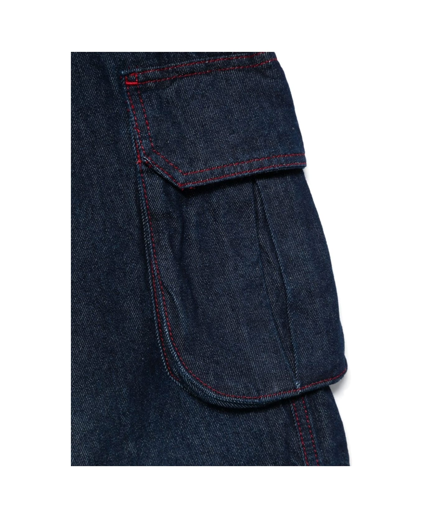 MSGM Jeans Cargo - Blue