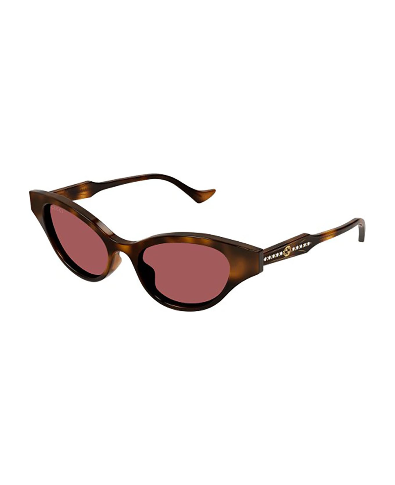 Gucci Eyewear GG1298S Sunglasses - Havana Havana Brown