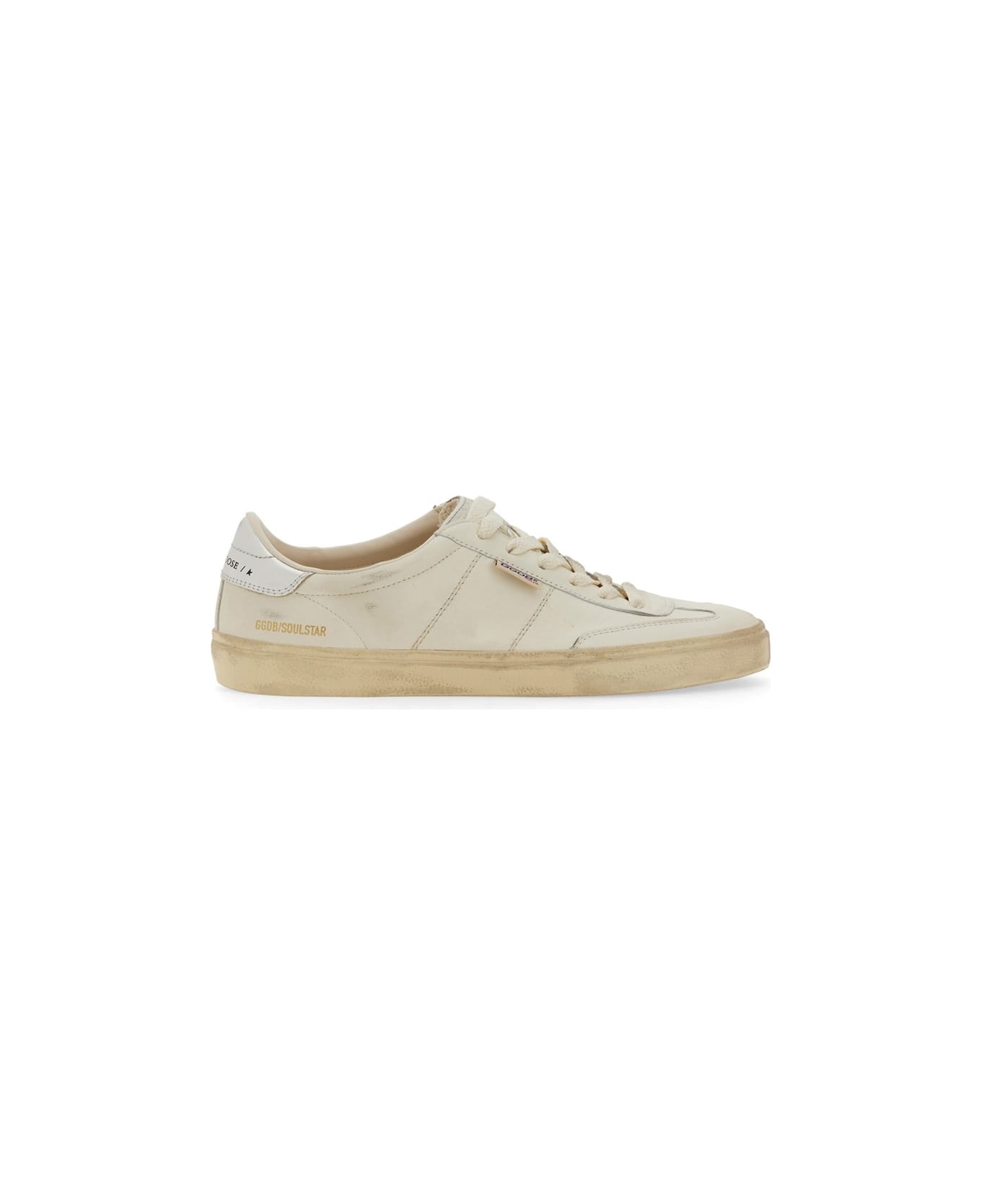 Golden Goose 'soul Star' Sneaker - White/silver