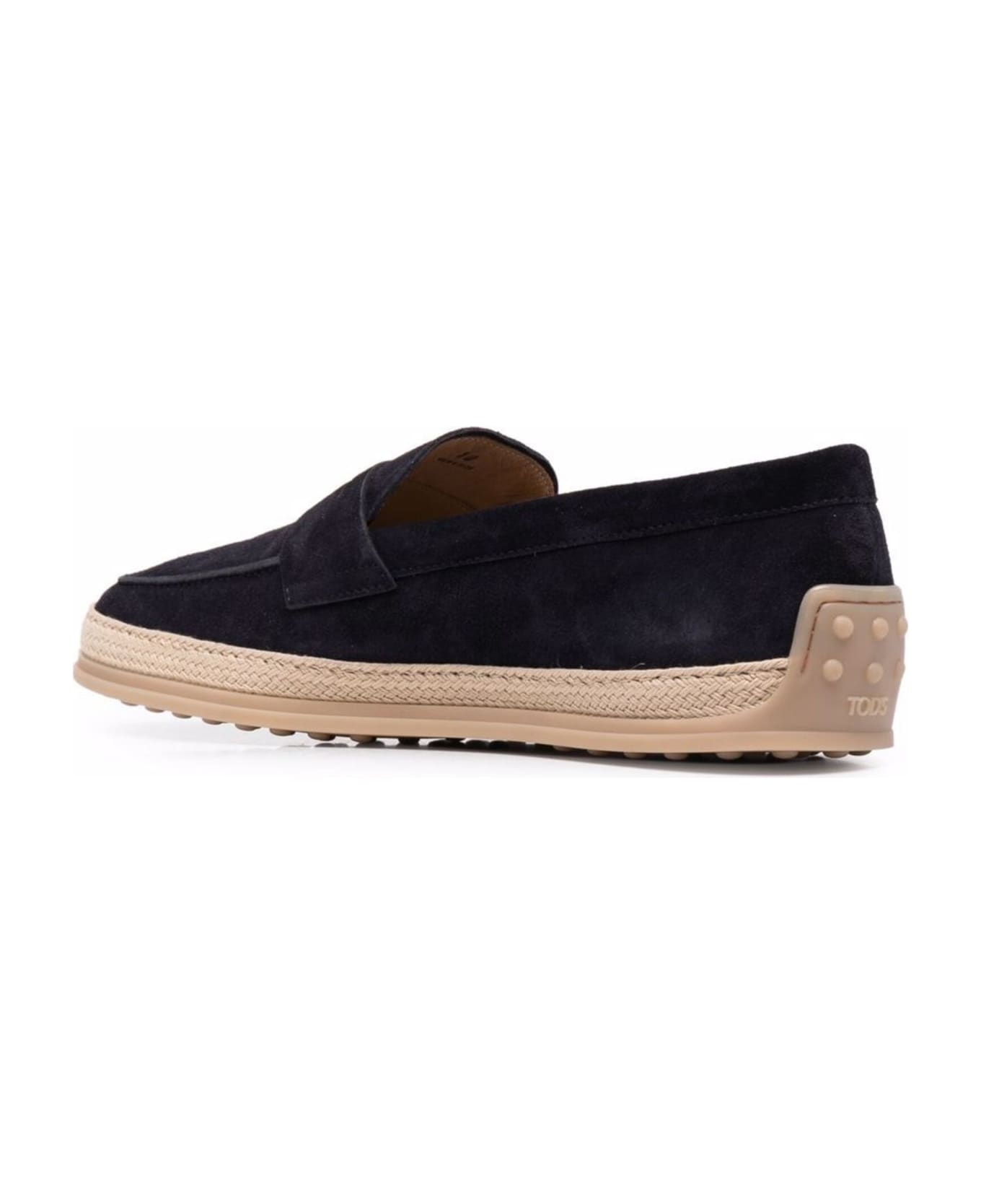 Tod's Suede Moccasins - Blu