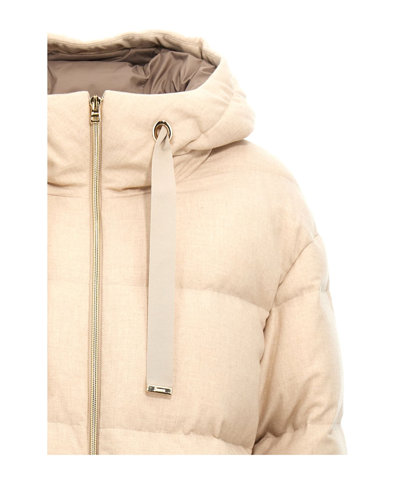 Herno 'ultalight' Down Jacket - Beige