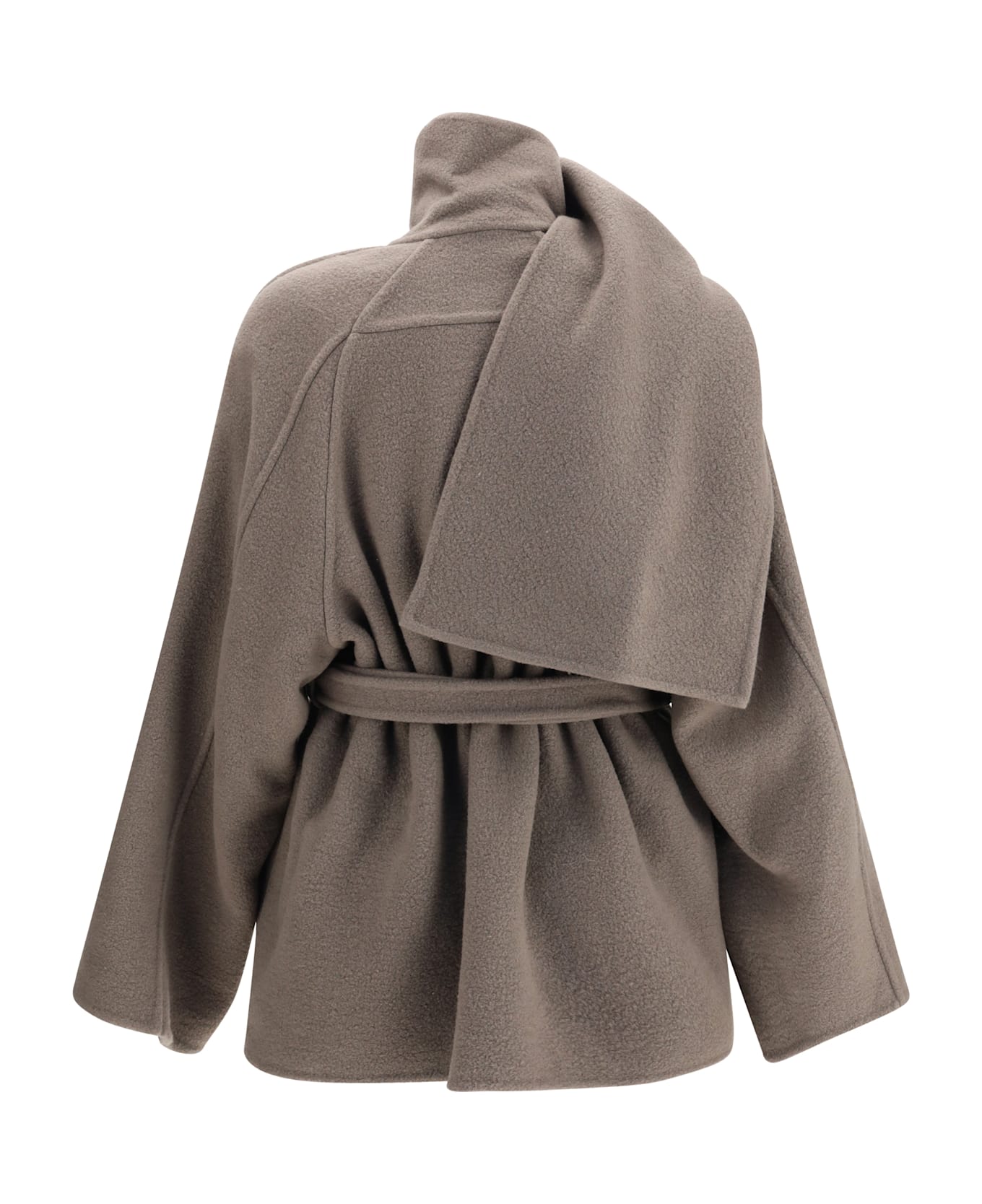 Rick Owens Scarf Flight Jacket