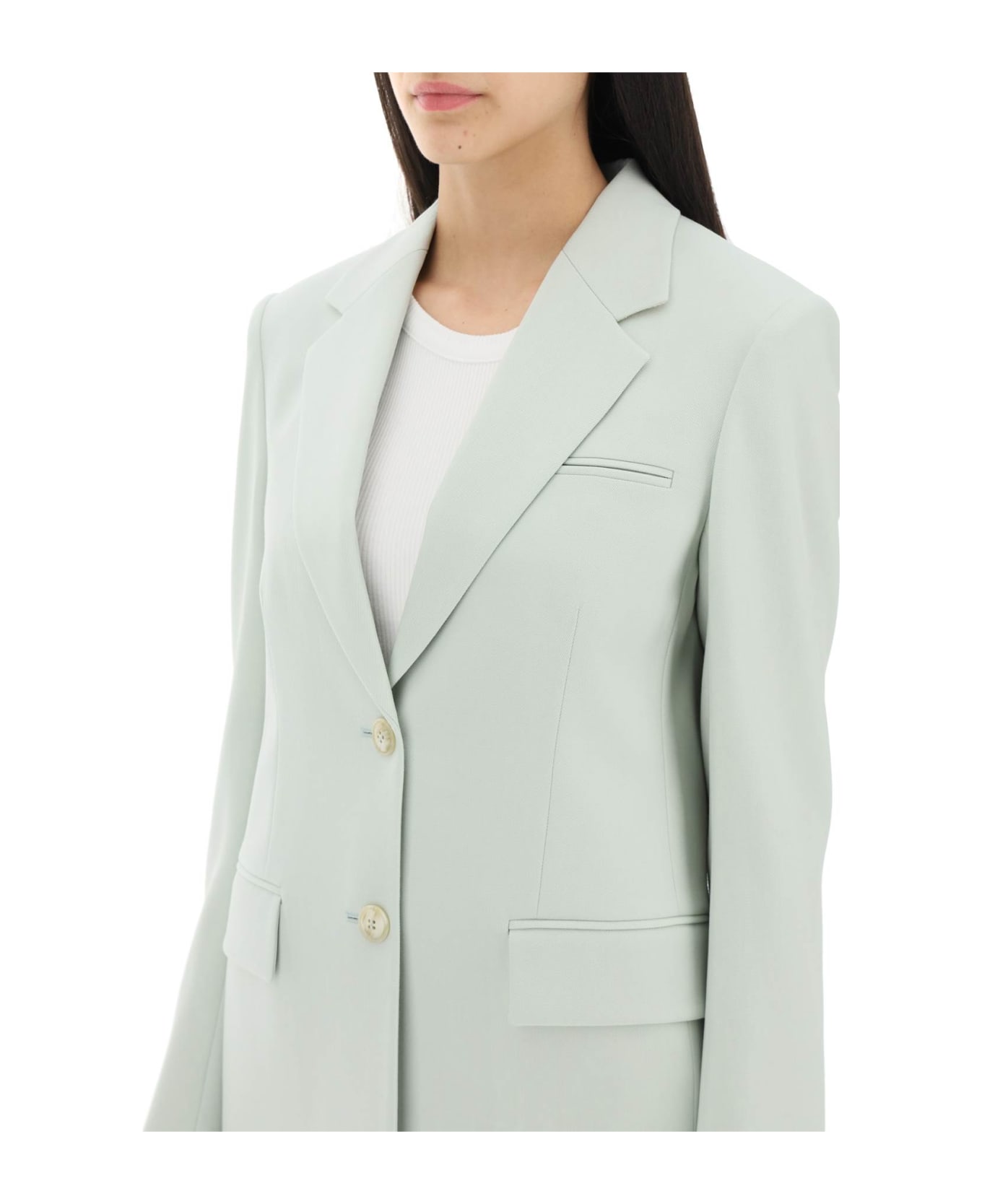 Lanvin Wool Twill Blazer - SAGE (Green)