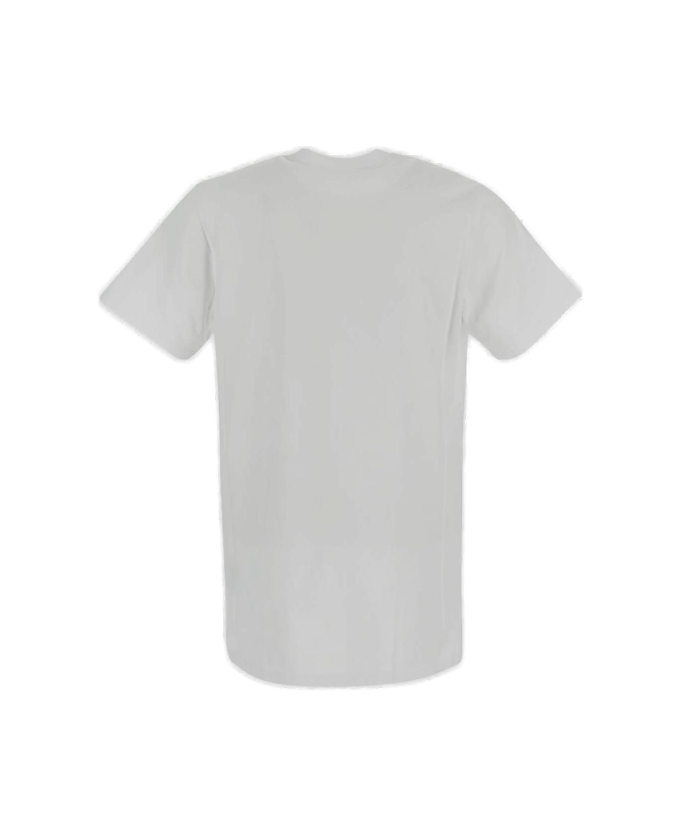 Moncler Logo Patch Crewneck T-shirt - Non definito