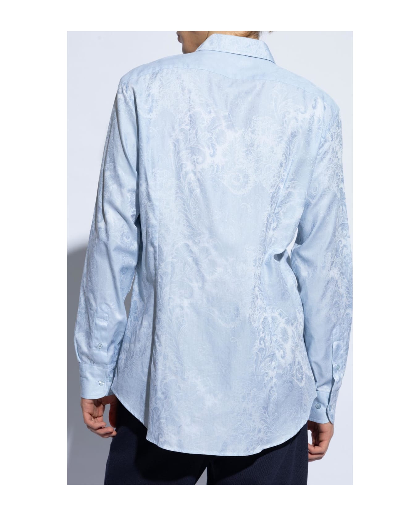 Etro Jacquard Pattern Shirt - Variante abbinata シャツ