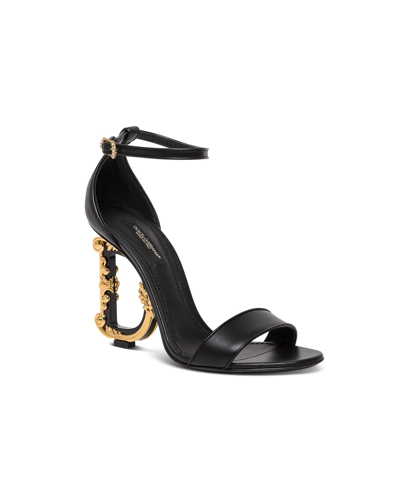 Dolce & Gabbana Db Barocco 105 Cm Heel - Black