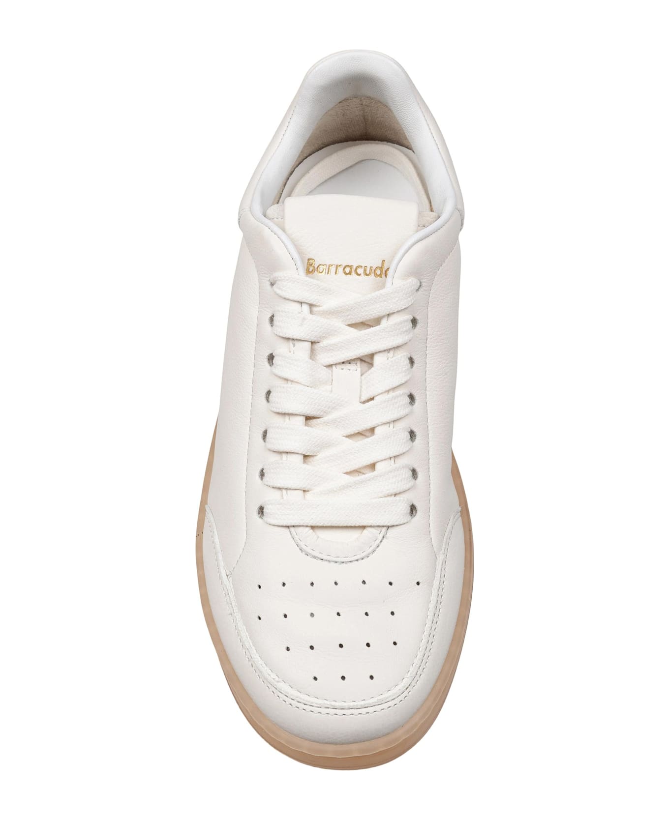 Barracuda Guga Leather Sneakers, Camellia Color - Camelia