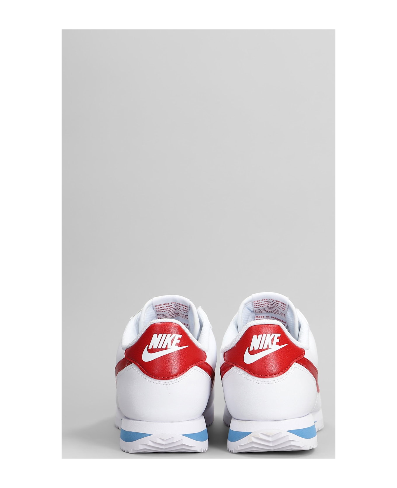 Nike Cortez Sneakers In White Leather - white