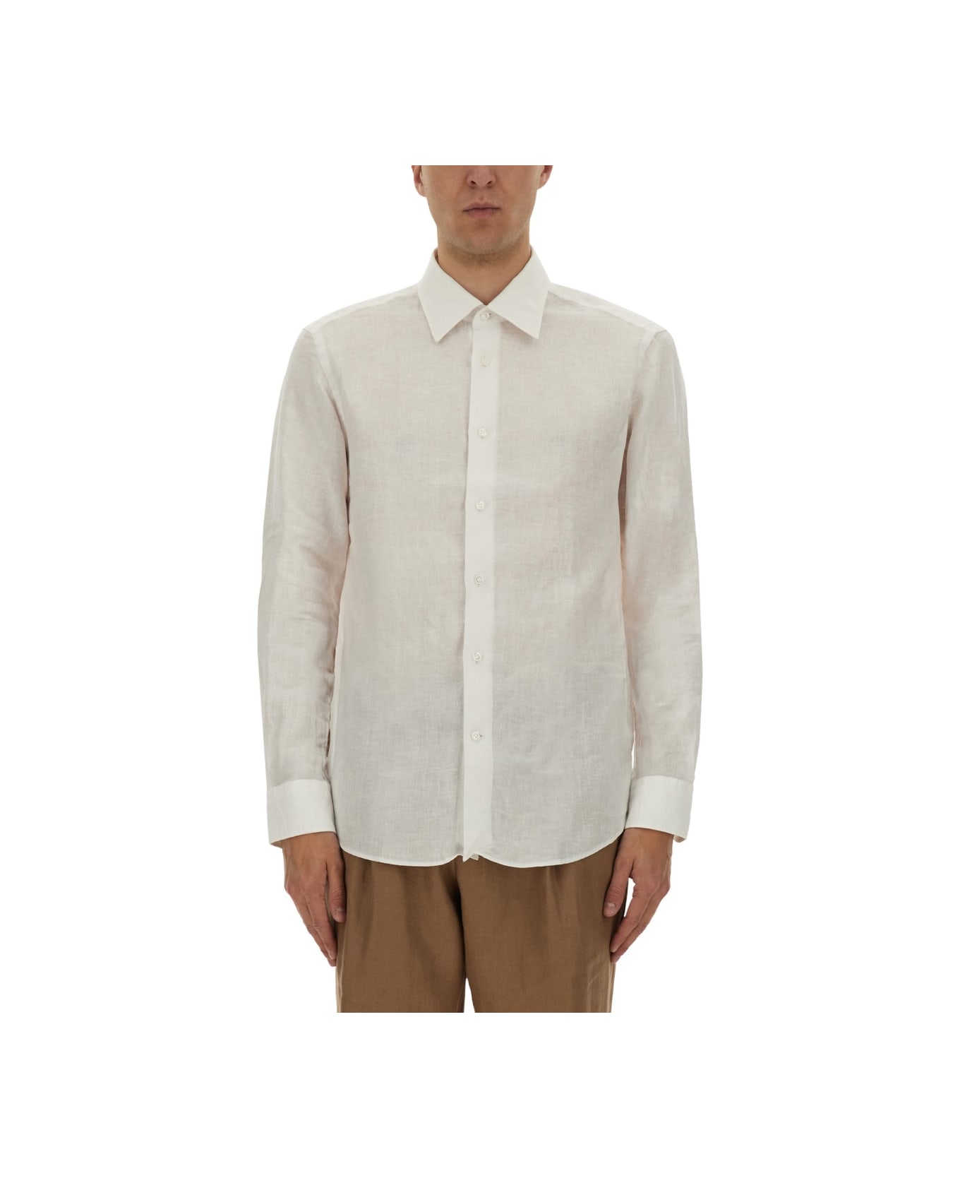 Hugo Boss Shirt "l-hays-kentw-c-252" - WHITE
