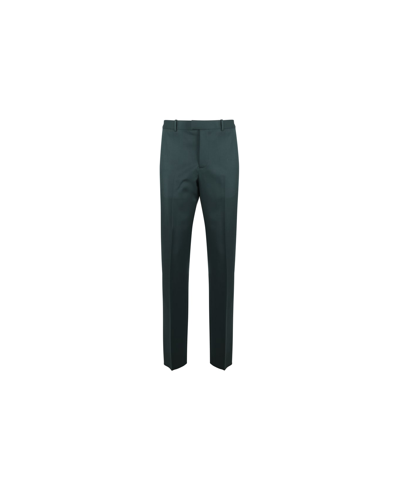 Bottega Veneta Slim-fit Icons Trousers In Stretch Grain De Poudre - Inkwell