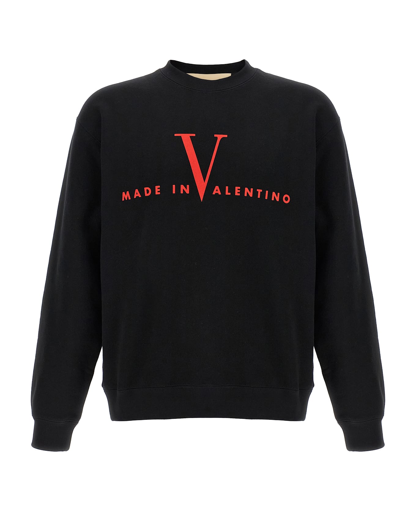 Valentino Garavani 'made In Valentino' Sweatshirt - Black  