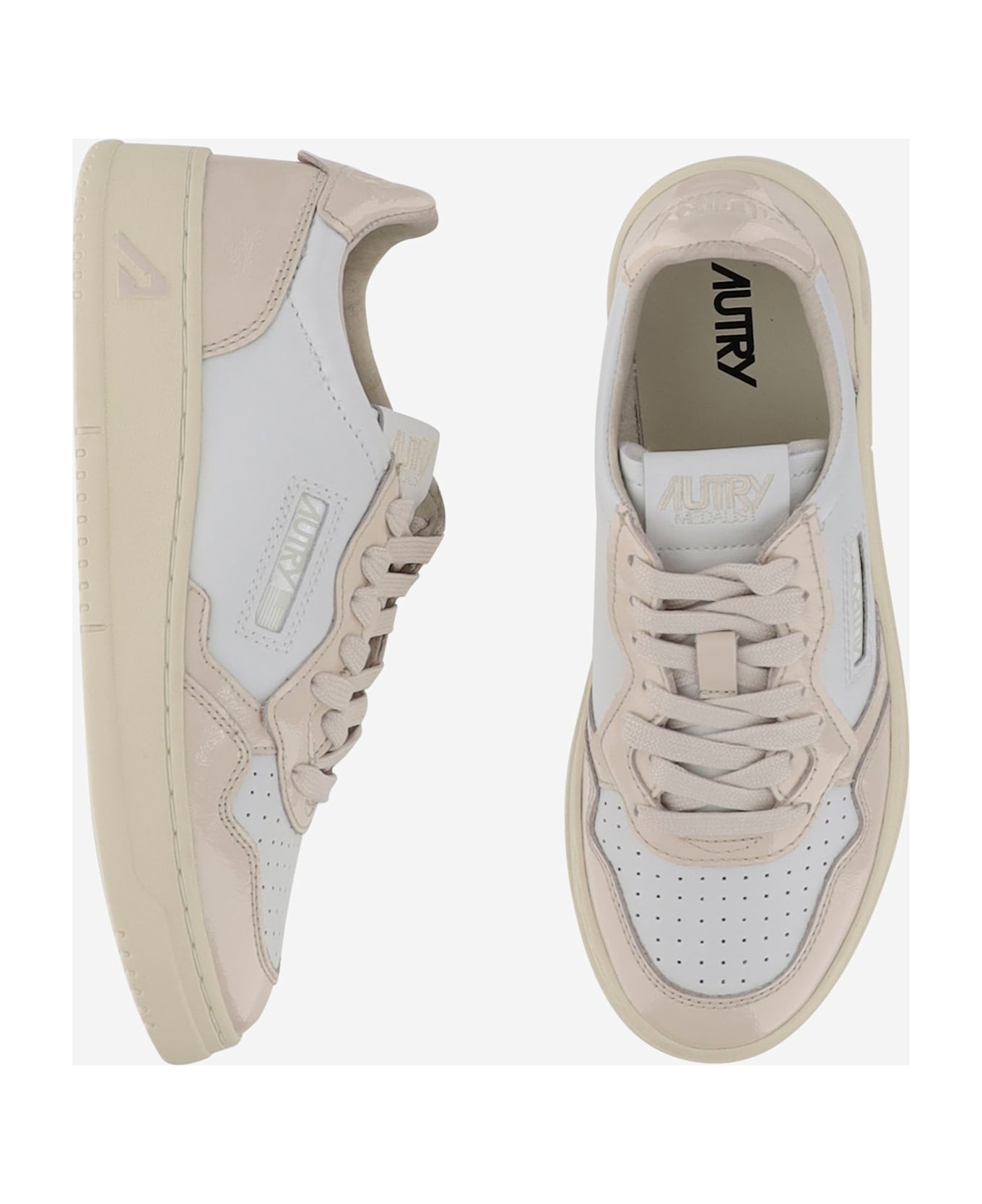 Autry 
medalist Low
 Sneakers - WHT/ROSE