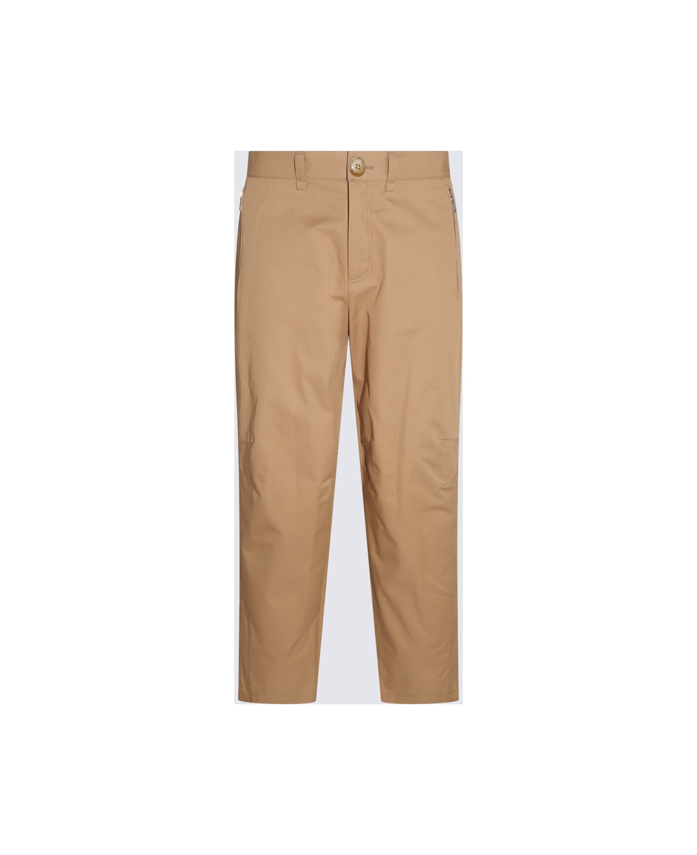Lanvin Sand Cotton And Wool Blend Pants - SAND