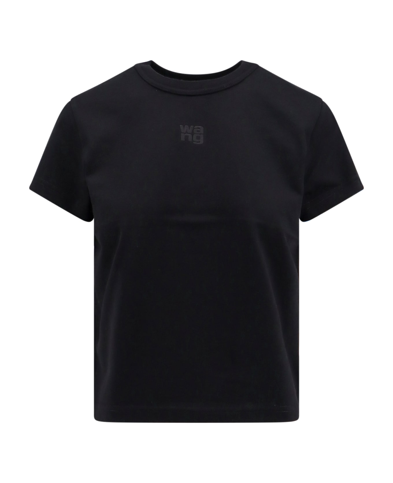 T by Alexander Wang T-shirt With Crumpled Effect - Black