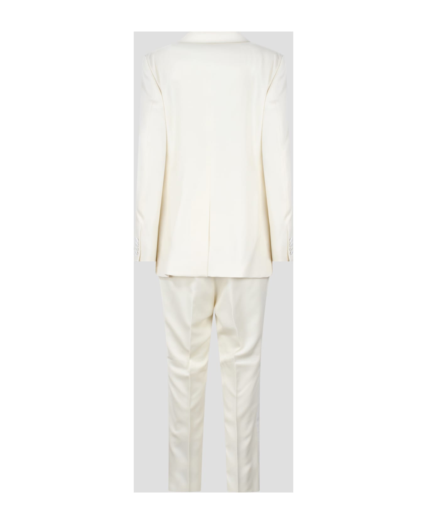 Dior Tailored Single Breasted Suit - White