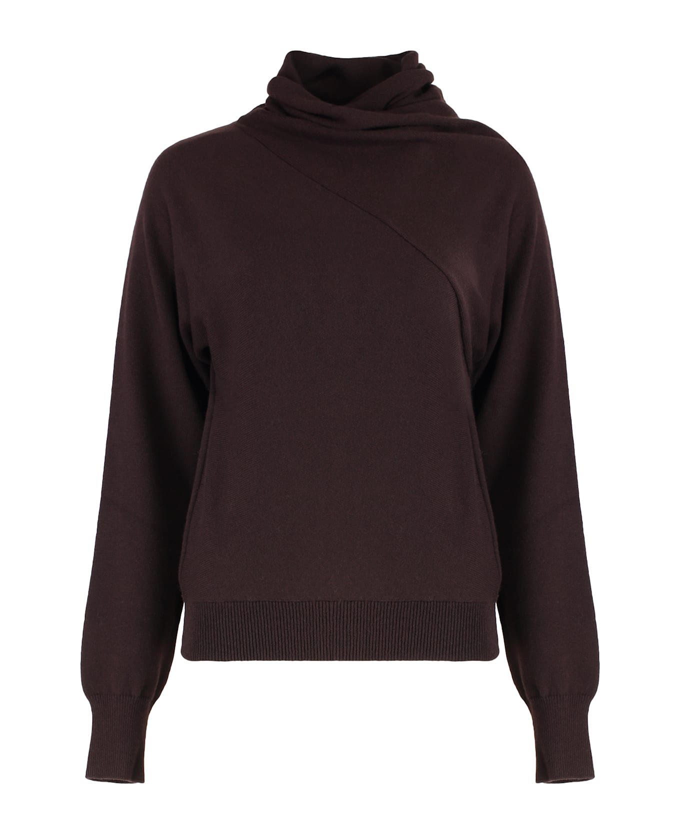 Tom Ford Cashmere Blend Turtleneck Sweater - brown