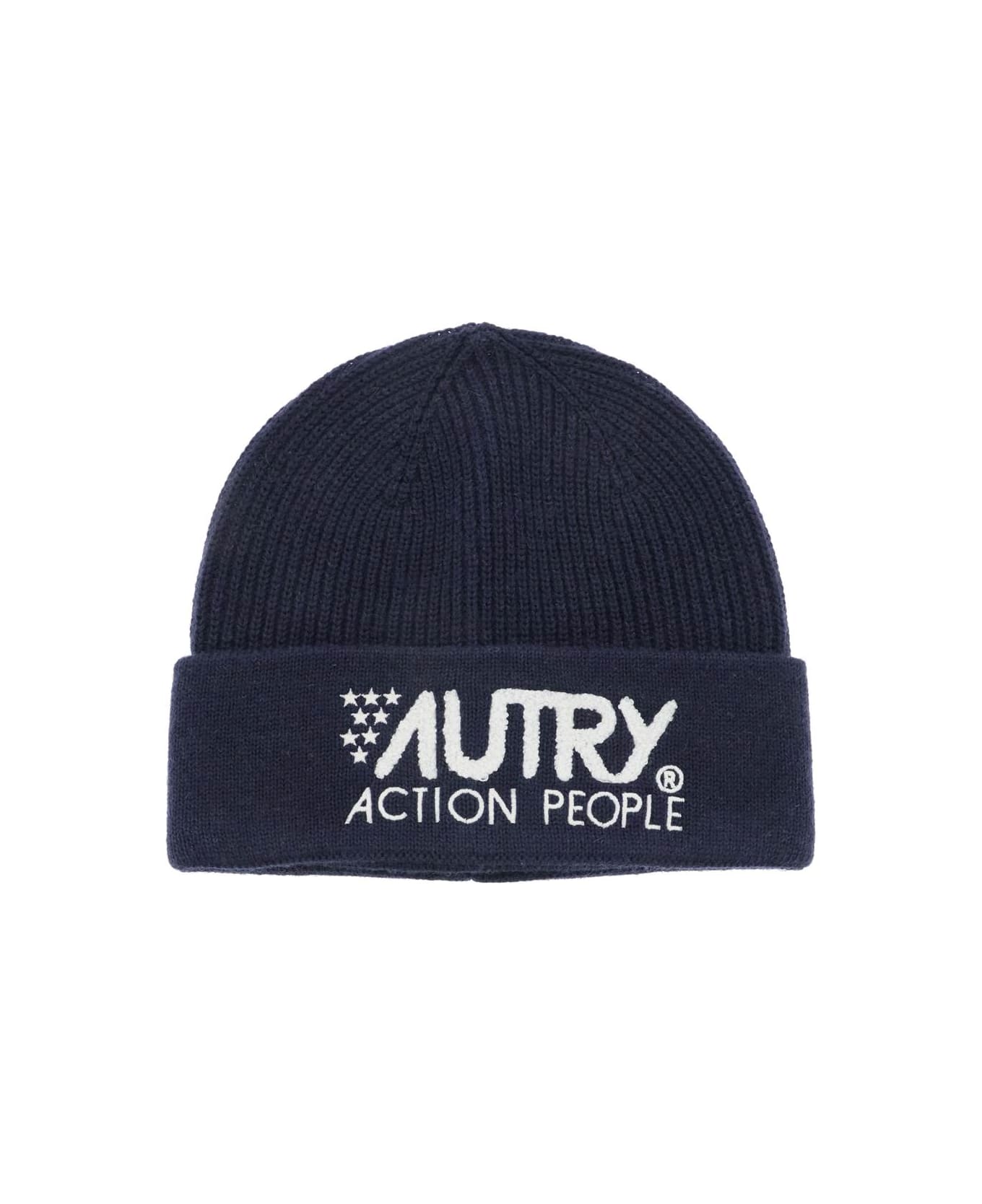 Autry Blue Cap With Logo - ASTER (Blue) 帽子