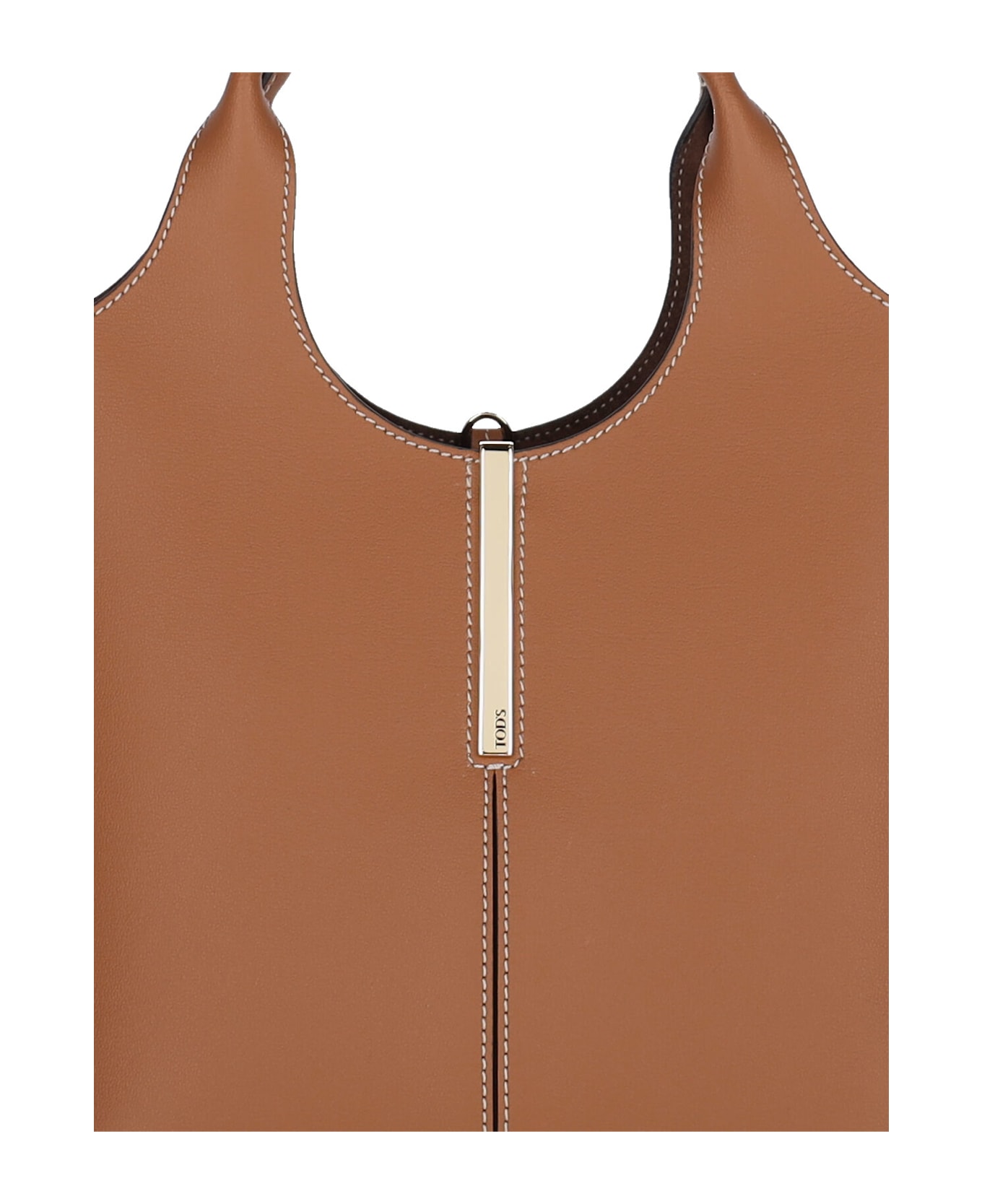 Tod's Leather Shopping Bag - Brown