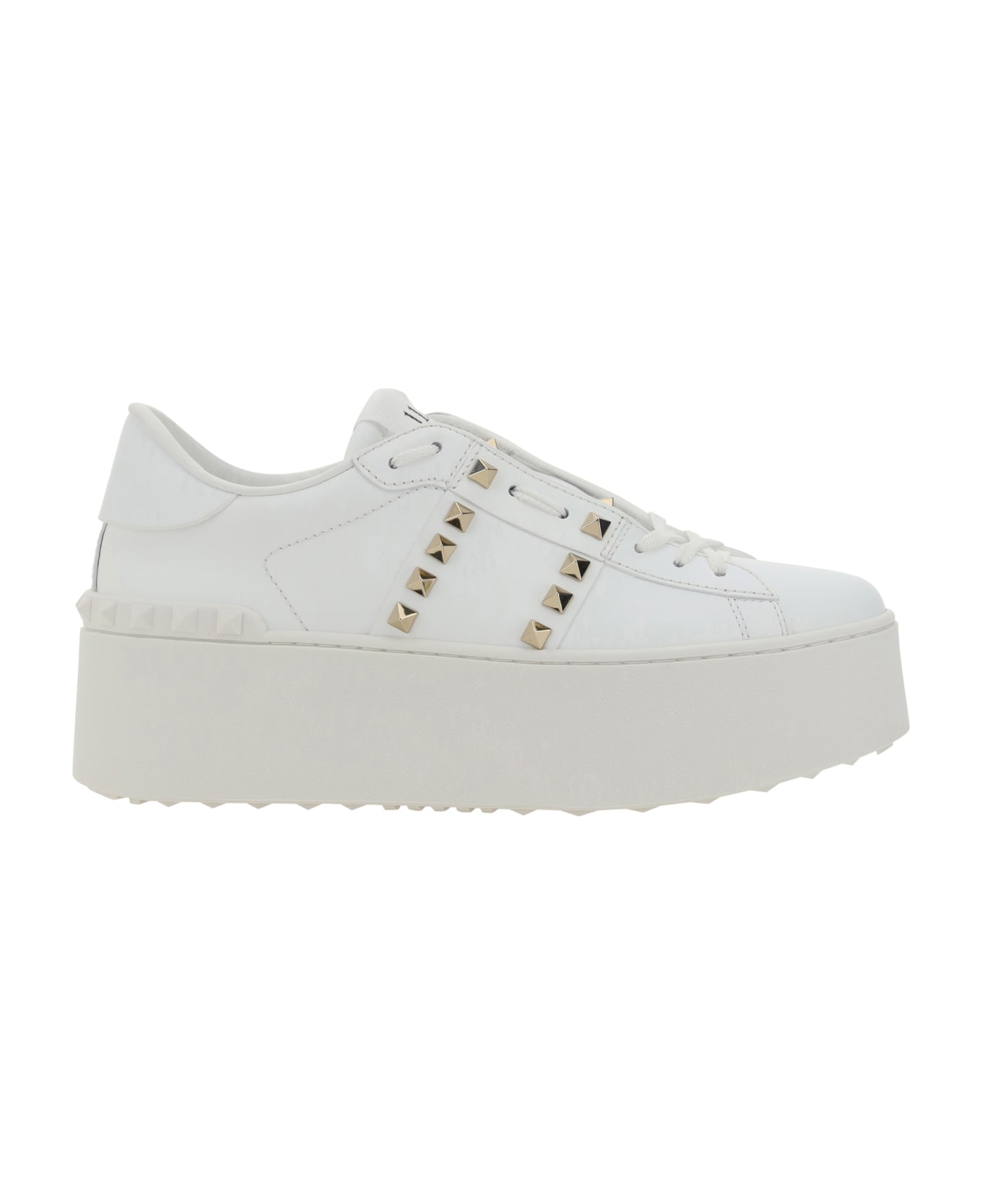 Valentino Garavani Rockstud Untitled Sneakers - Bianco