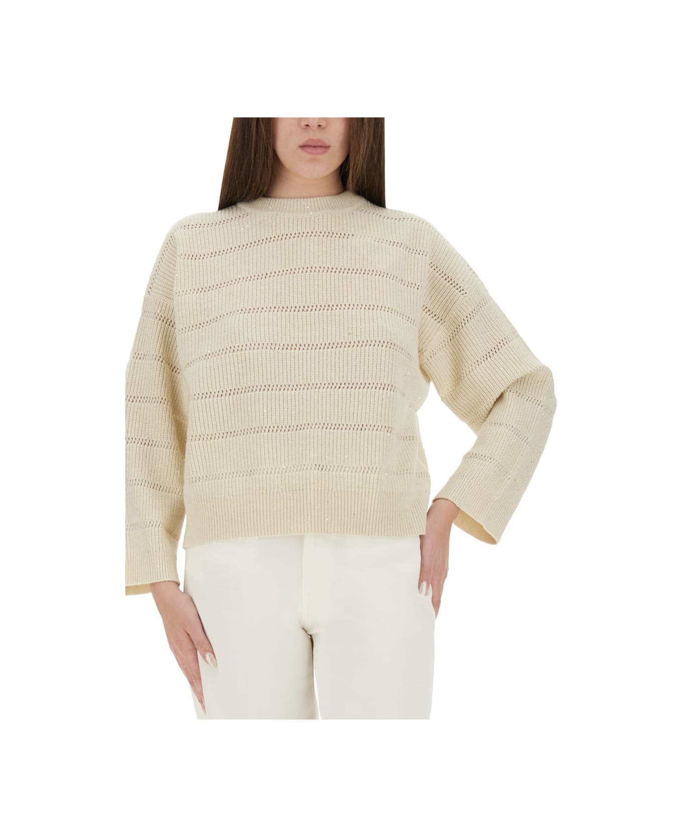 Brunello Cucinelli Cashmere And Wool Sweater