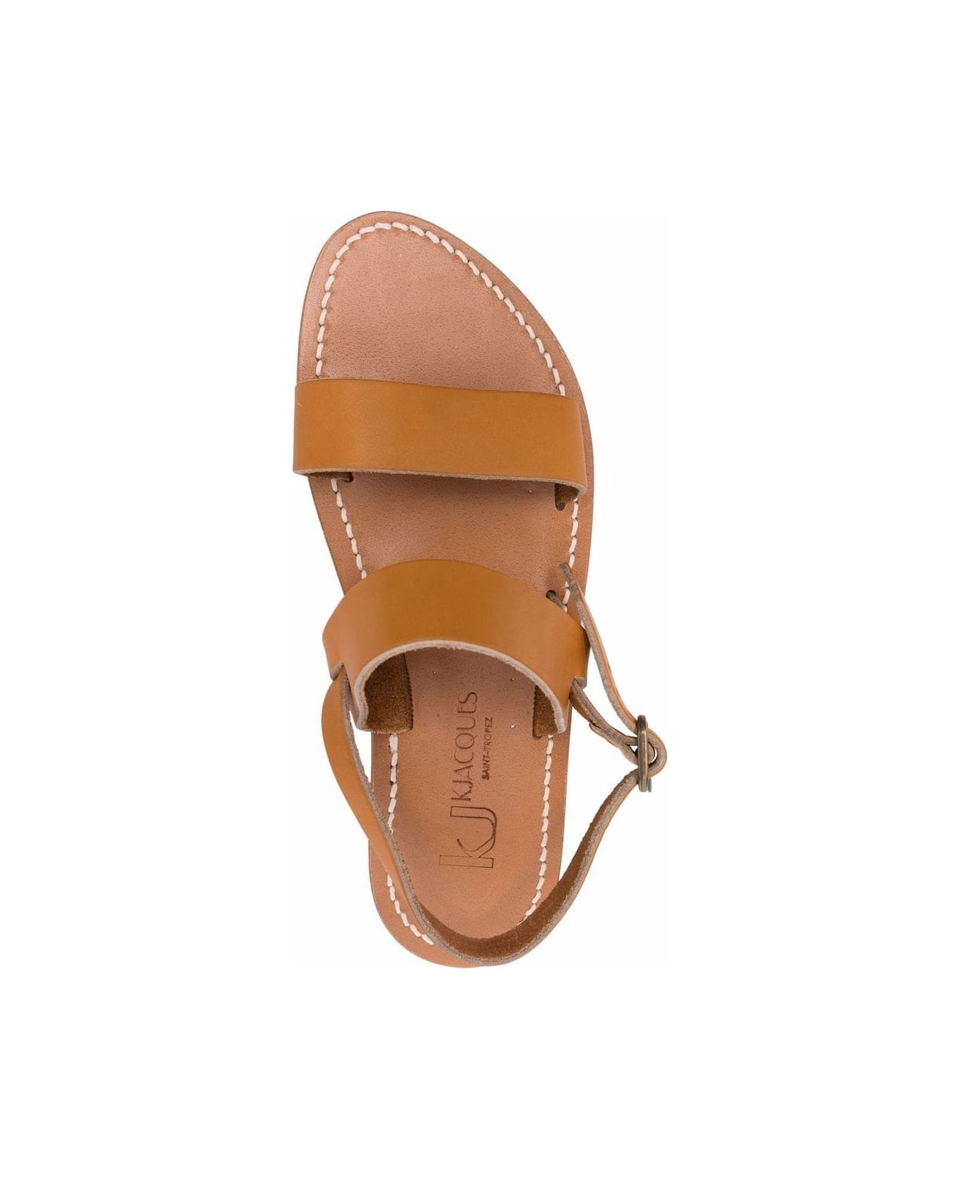 K.Jacques Barigoule Leather Sandals - Leather Brown