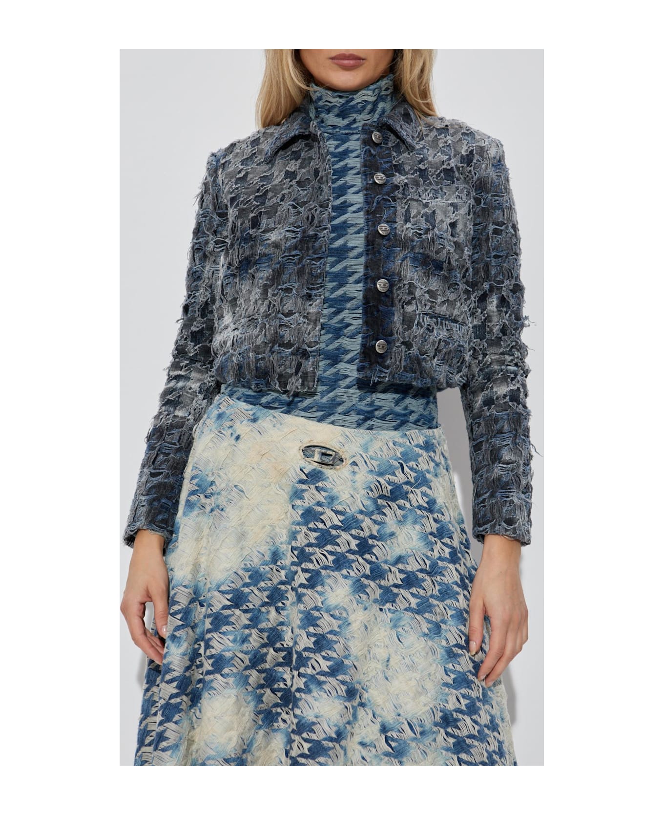 Diesel Denim Jacket `de-ursy-fsh`