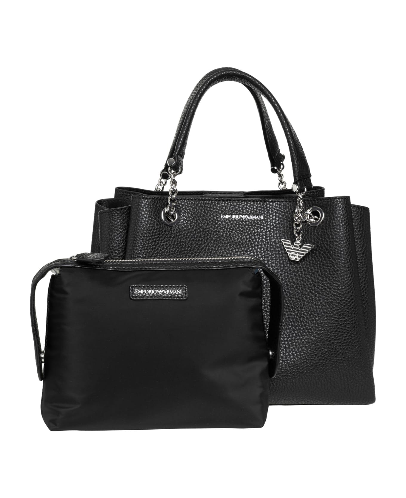Emporio Armani Handbag - Black トートバッグ