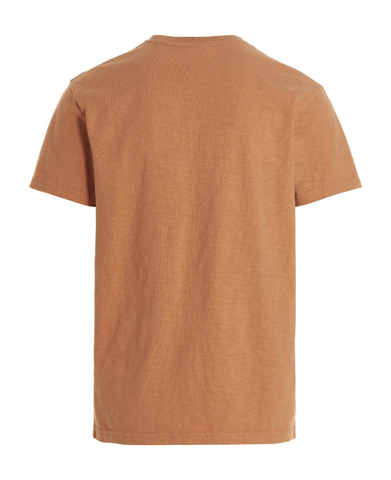 Closed T-shirt Ricamo Logo - Orange シャツ