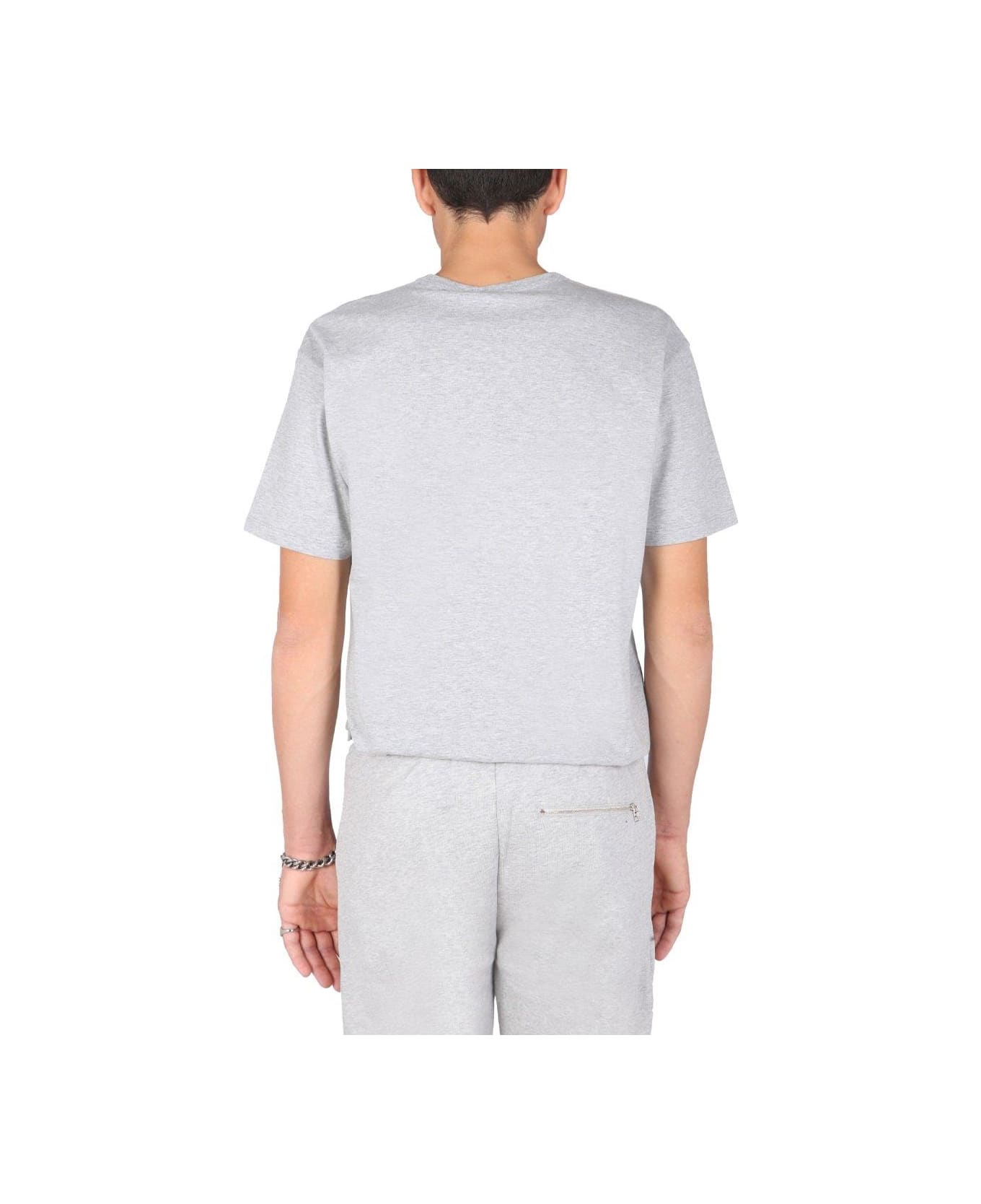 Alexander McQueen Skull Printed Crewneck T-shirt - Grey