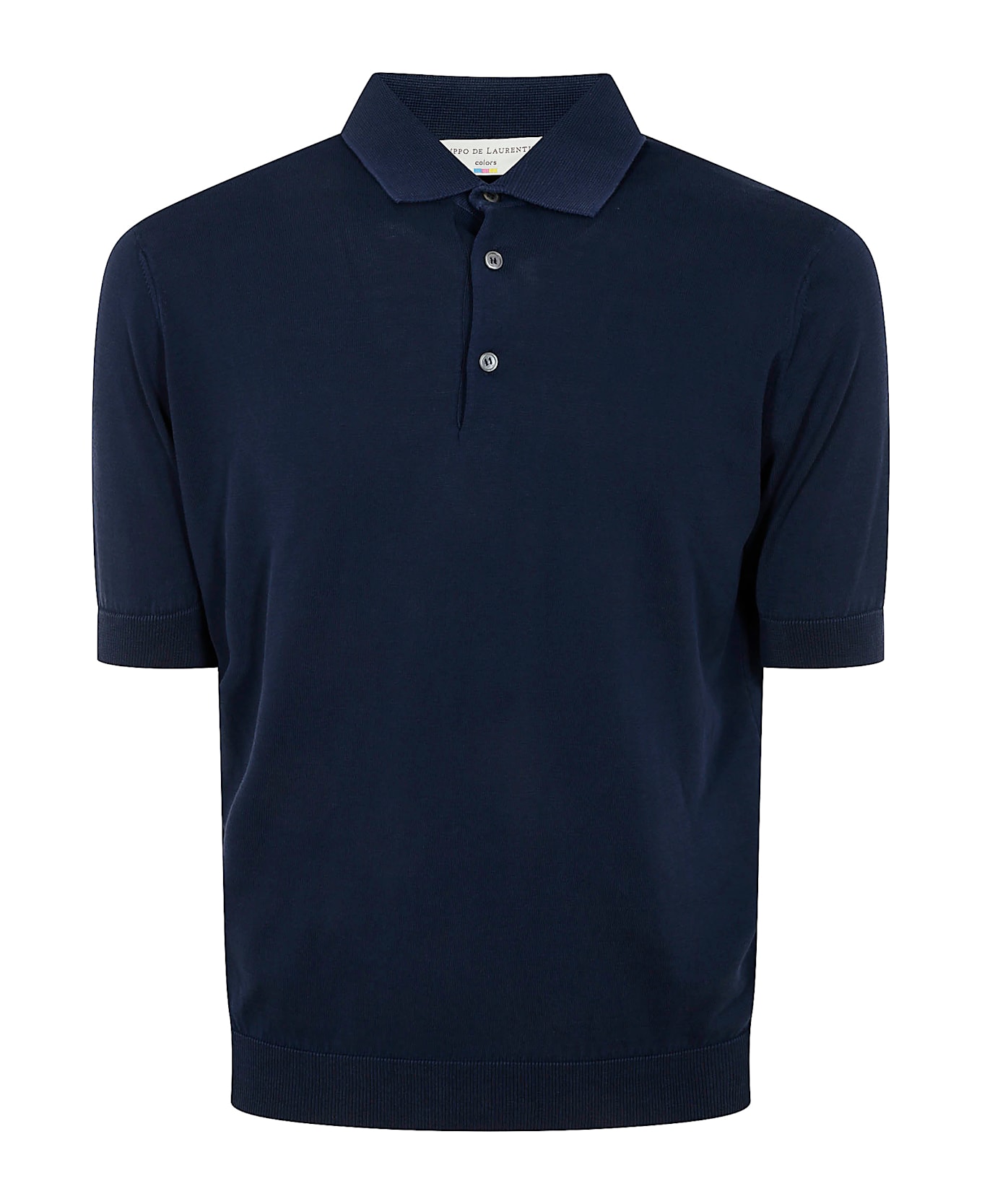 Filippo De Laurentiis Polo Ss - Indigo Blue