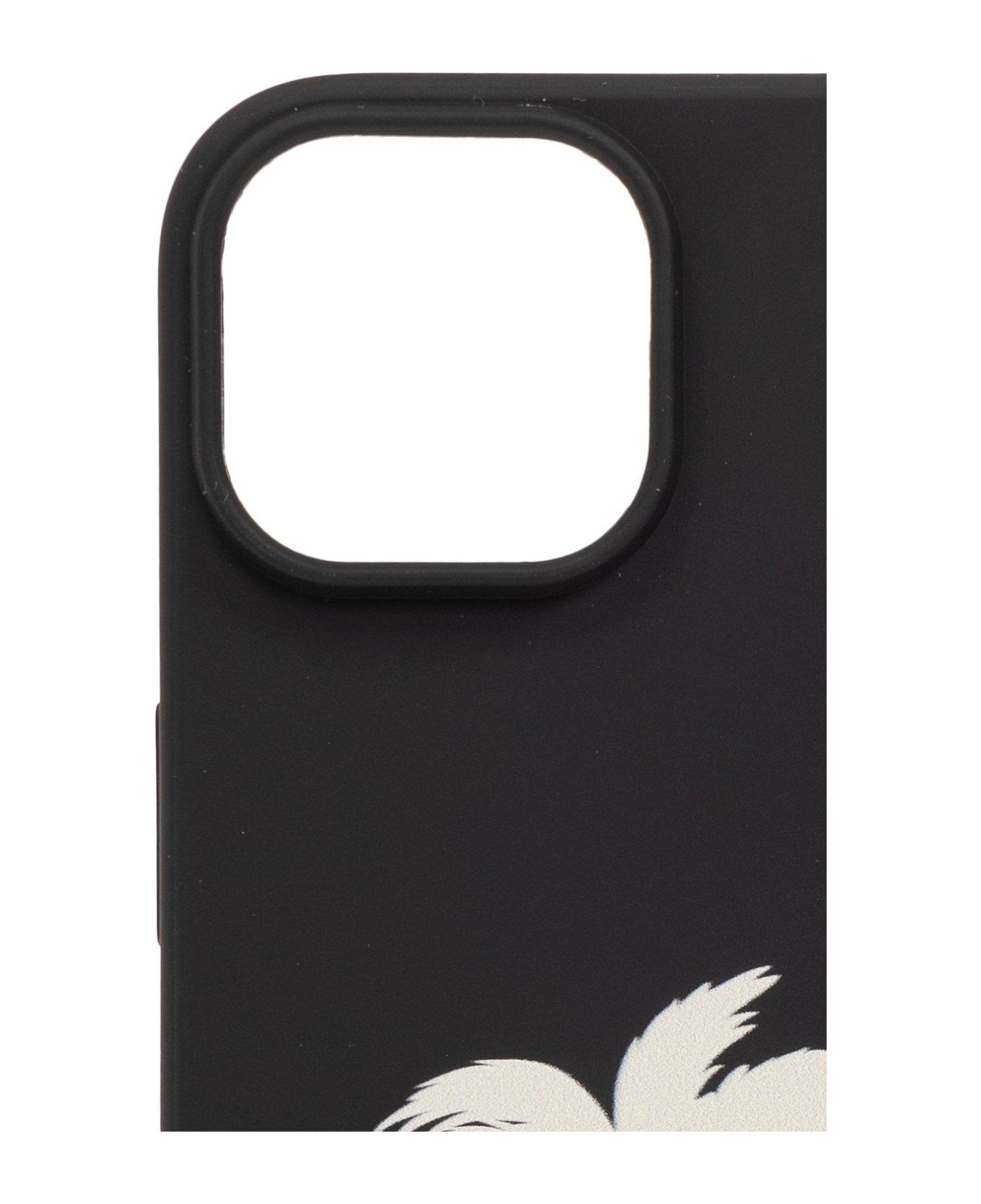 Palm Angels Palm Tree Printed Iphone 15 Case - Nero