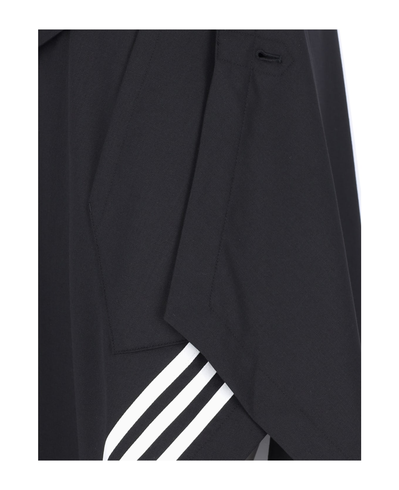 Y-3 Asymmetrical Skirt - Black   スカート