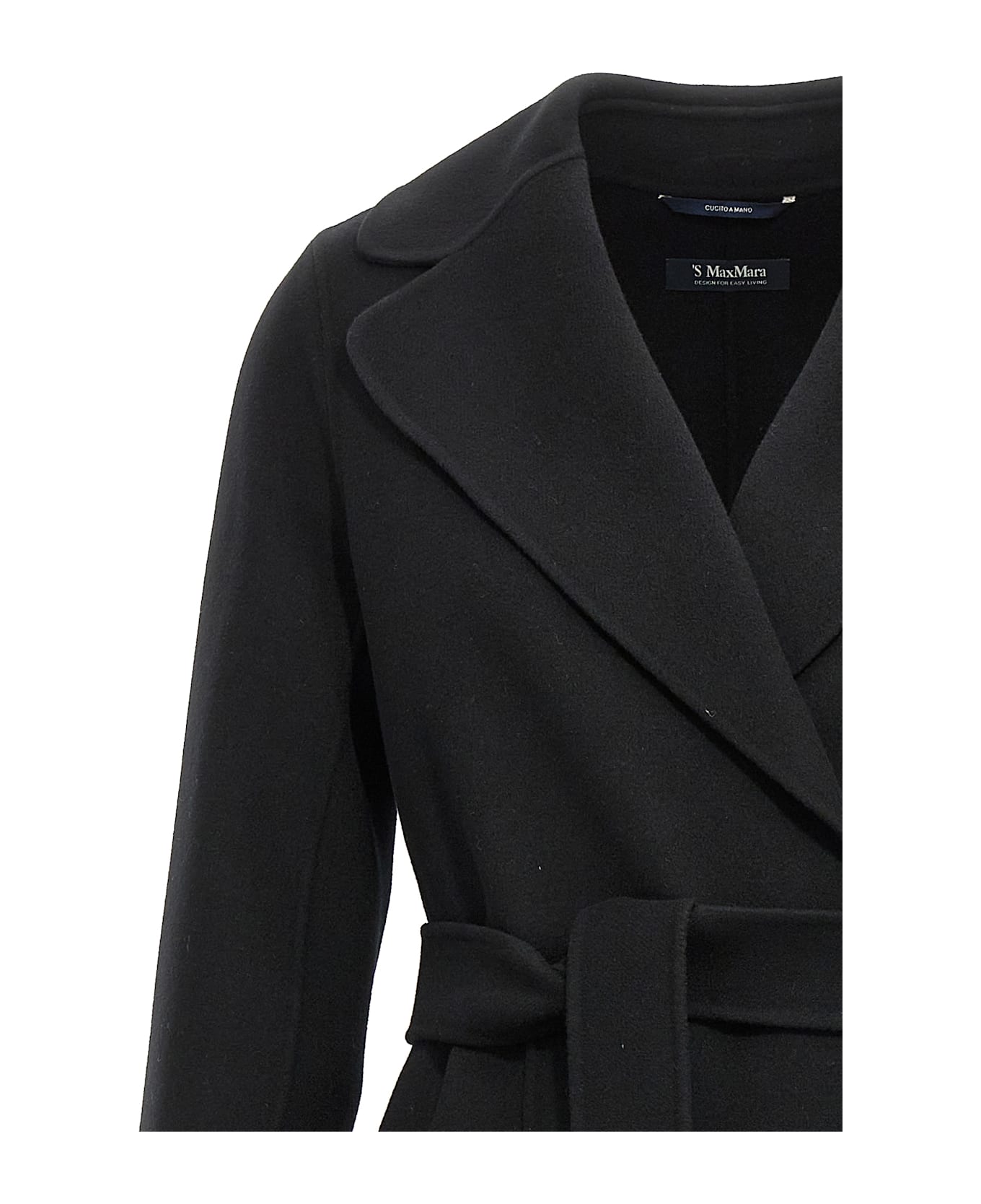 
S Max Mara 
poldo
 Coat - Black  