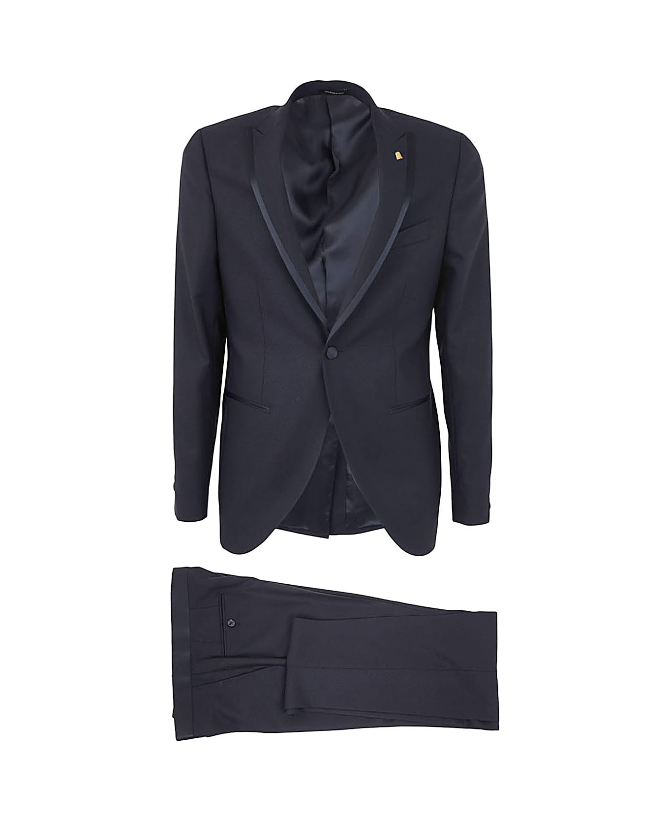 Sartoria Latorre Piping Suit - Blue