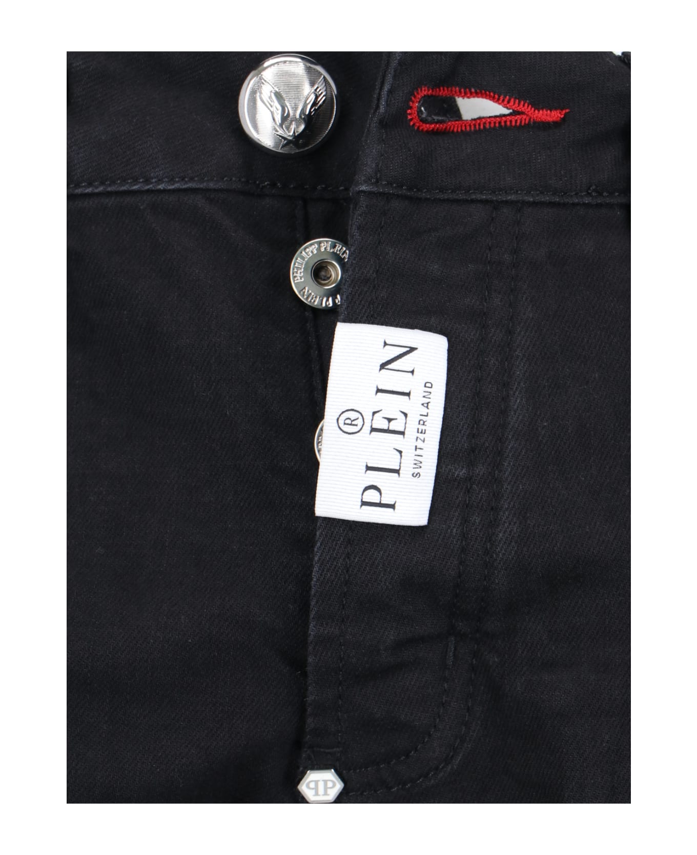 Philipp Plein Slim Jeans - Black   ボトムス