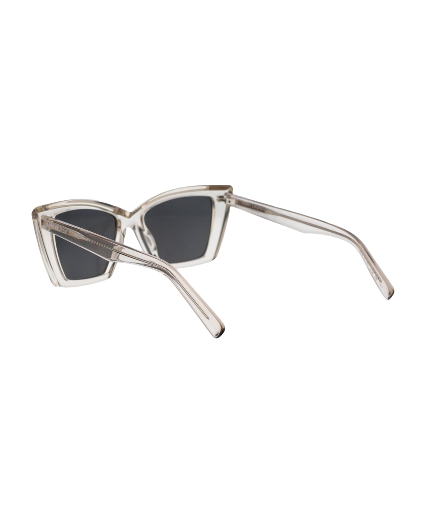 Saint Laurent Eyewear Sl 657 Sunglasses - 003 BEIGE BEIGE SILVER サングラス