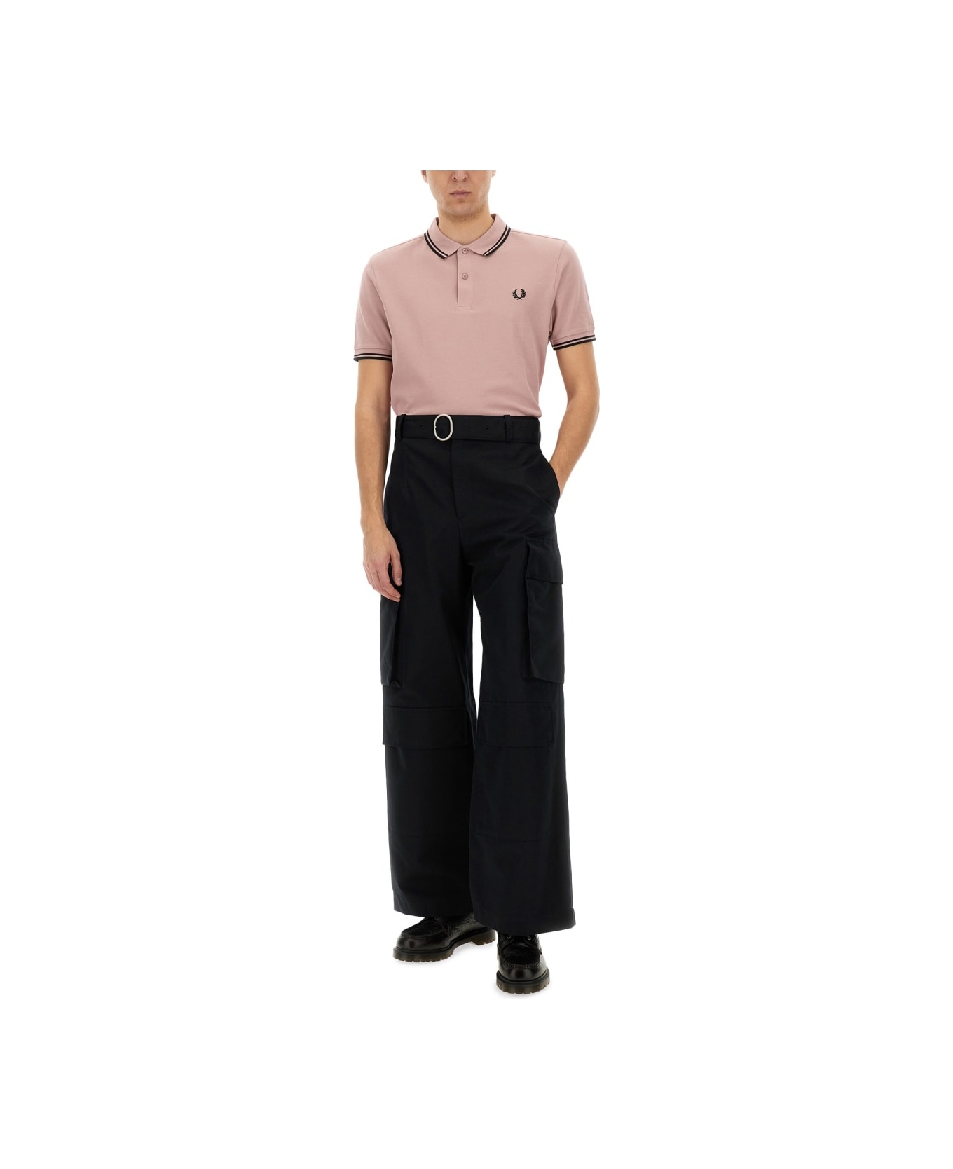 Comme des Garçons Shirt Polo "freedom" - PINK