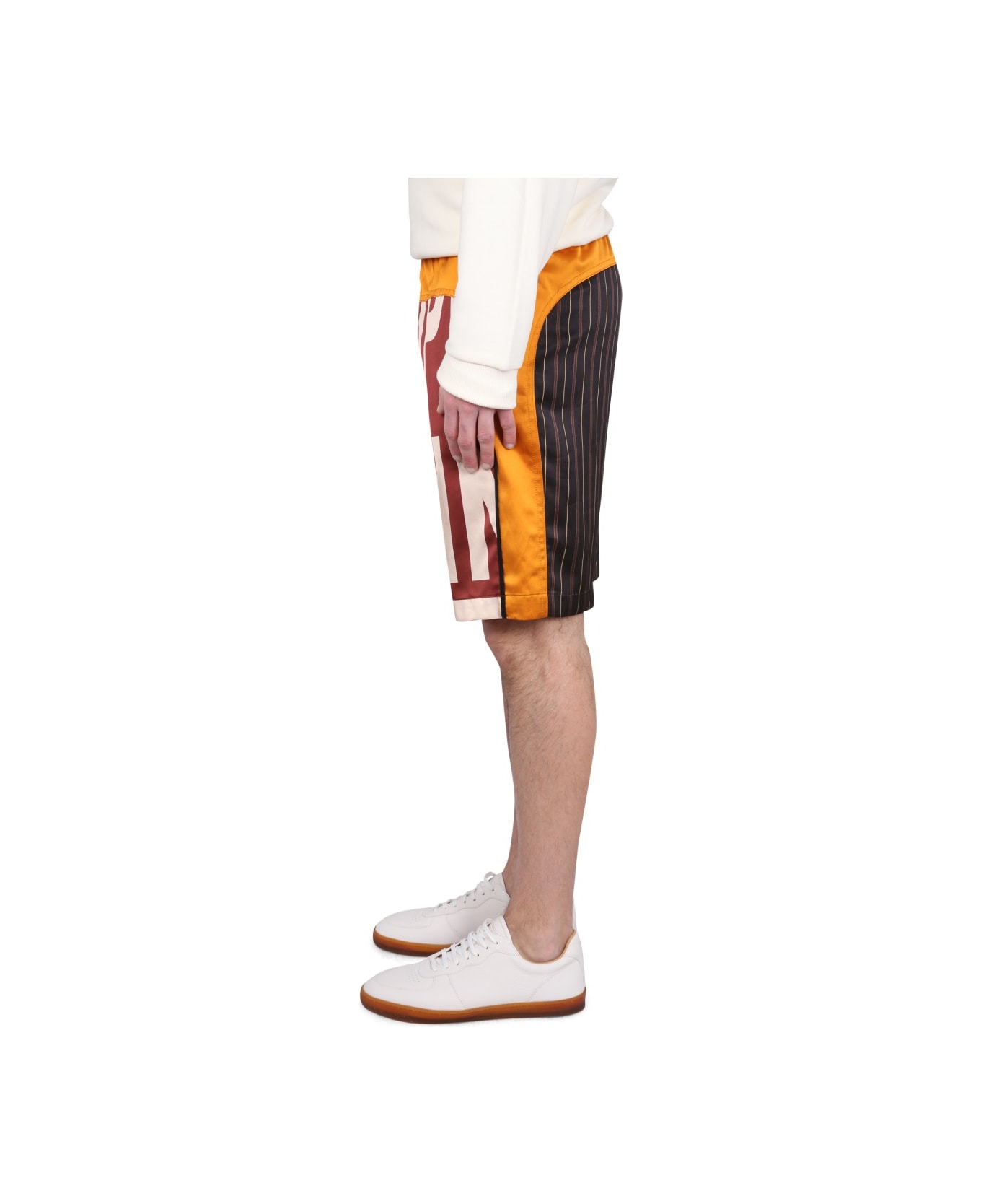 Dries Van Noten Bermuda Parcher - RED