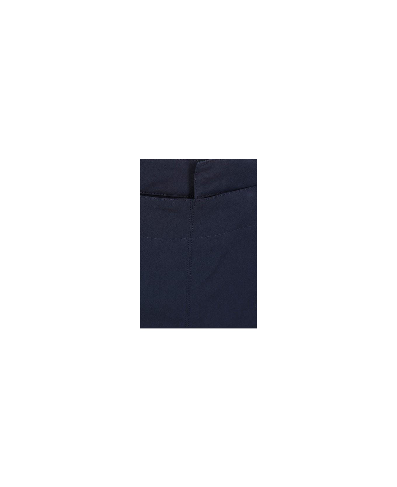 Bottega Veneta Panelled Oversized Shorts - Blue