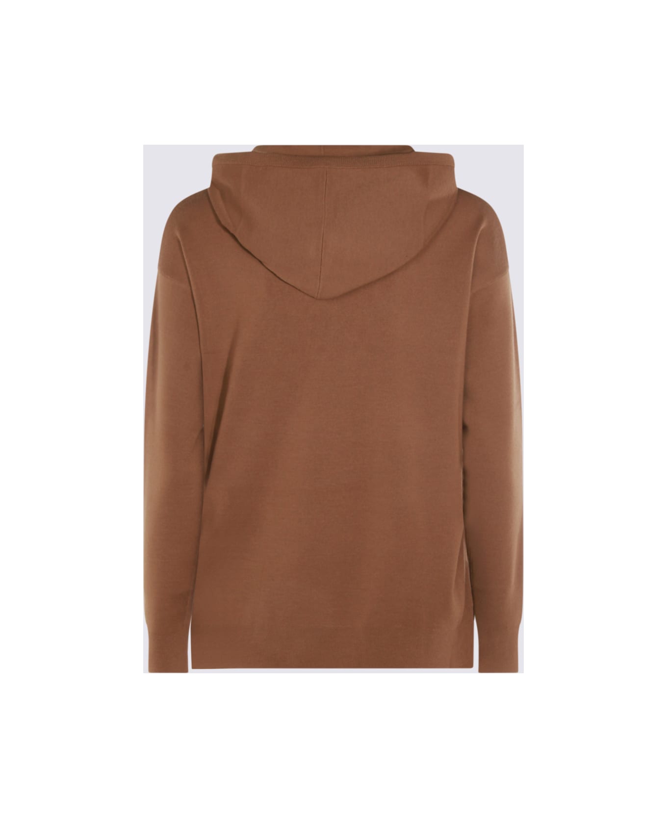 Max Mara Camel Wool Sweatshirt - BEIGE