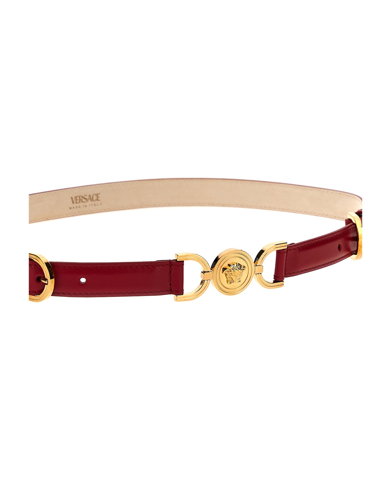 Versace 'medusa' Belt. - Multicolor