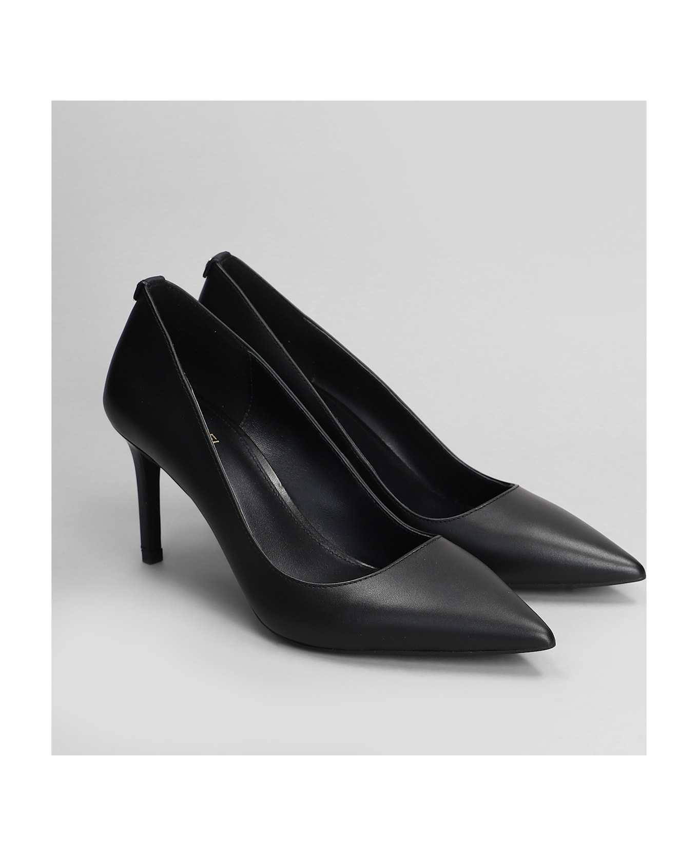 Michael Kors Alina Flex Pump Pumps In Black Leather - black