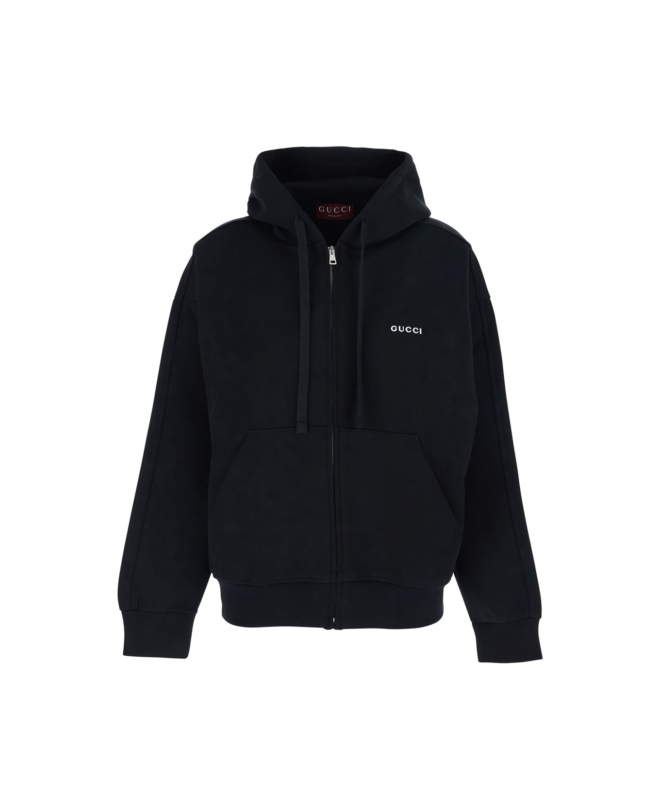 Gucci Neoprene Zip Up - Black