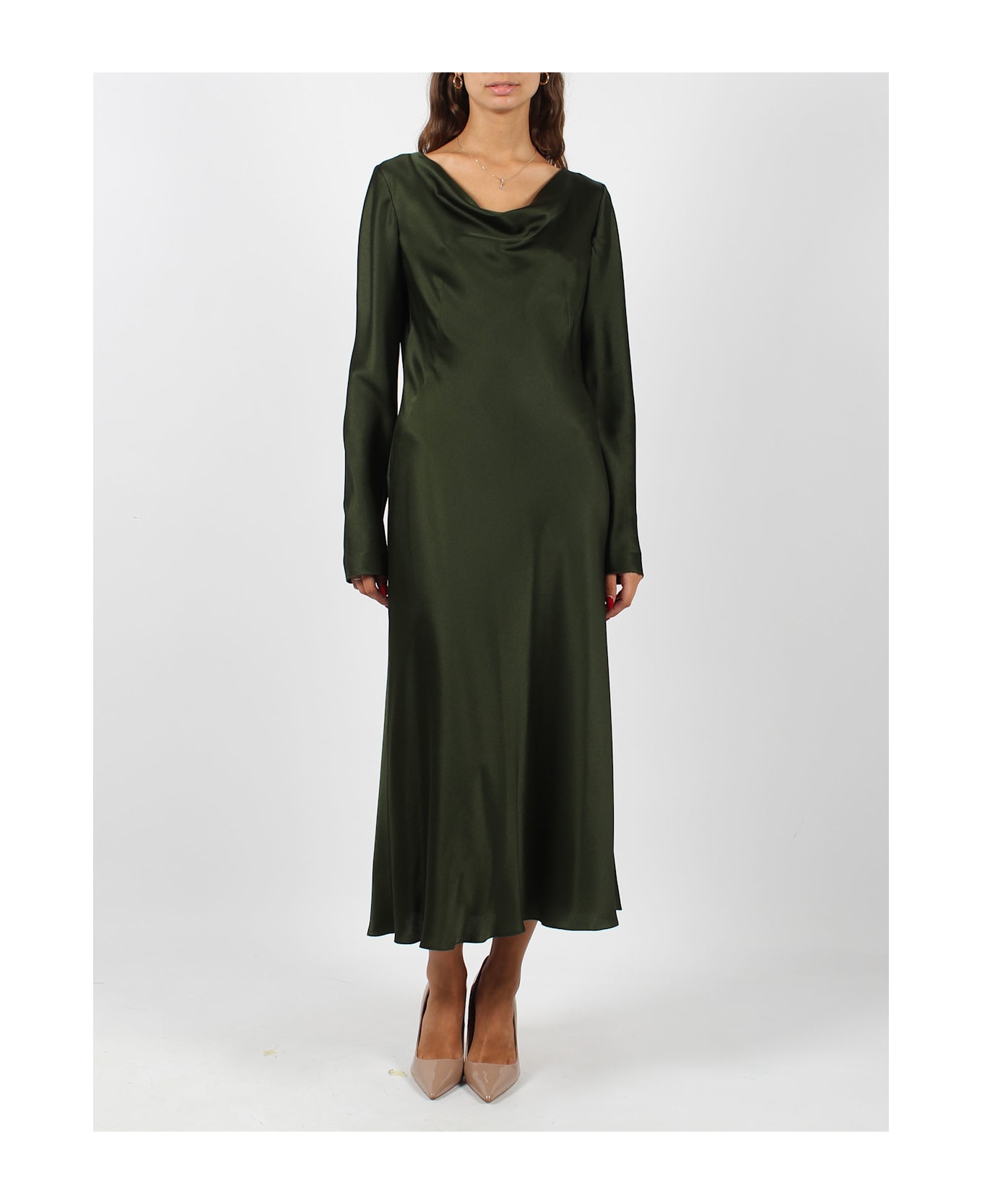 Alberta Ferretti Evening Dress - Green