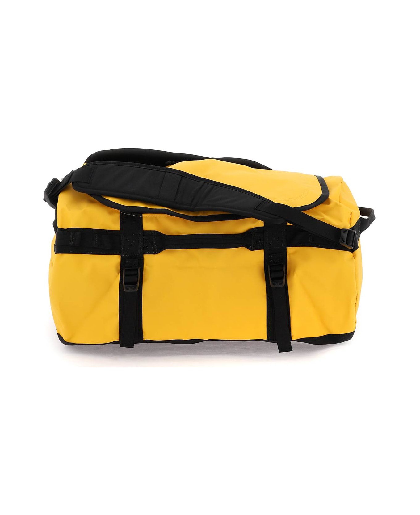 The North Face Small Base Camp Duffel Bag - SUMMIT GOLD TNF BLACK (Yellow)