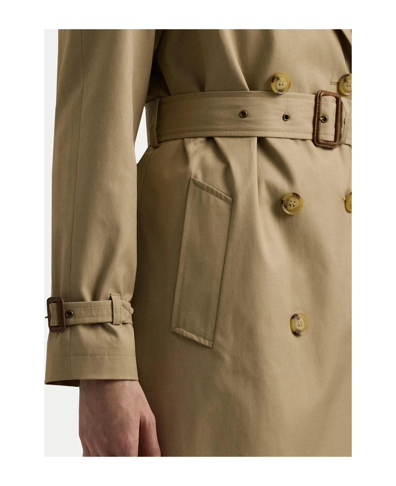 Ralph Lauren Bl Db W Ns44 Lined Coat - Birch Tan