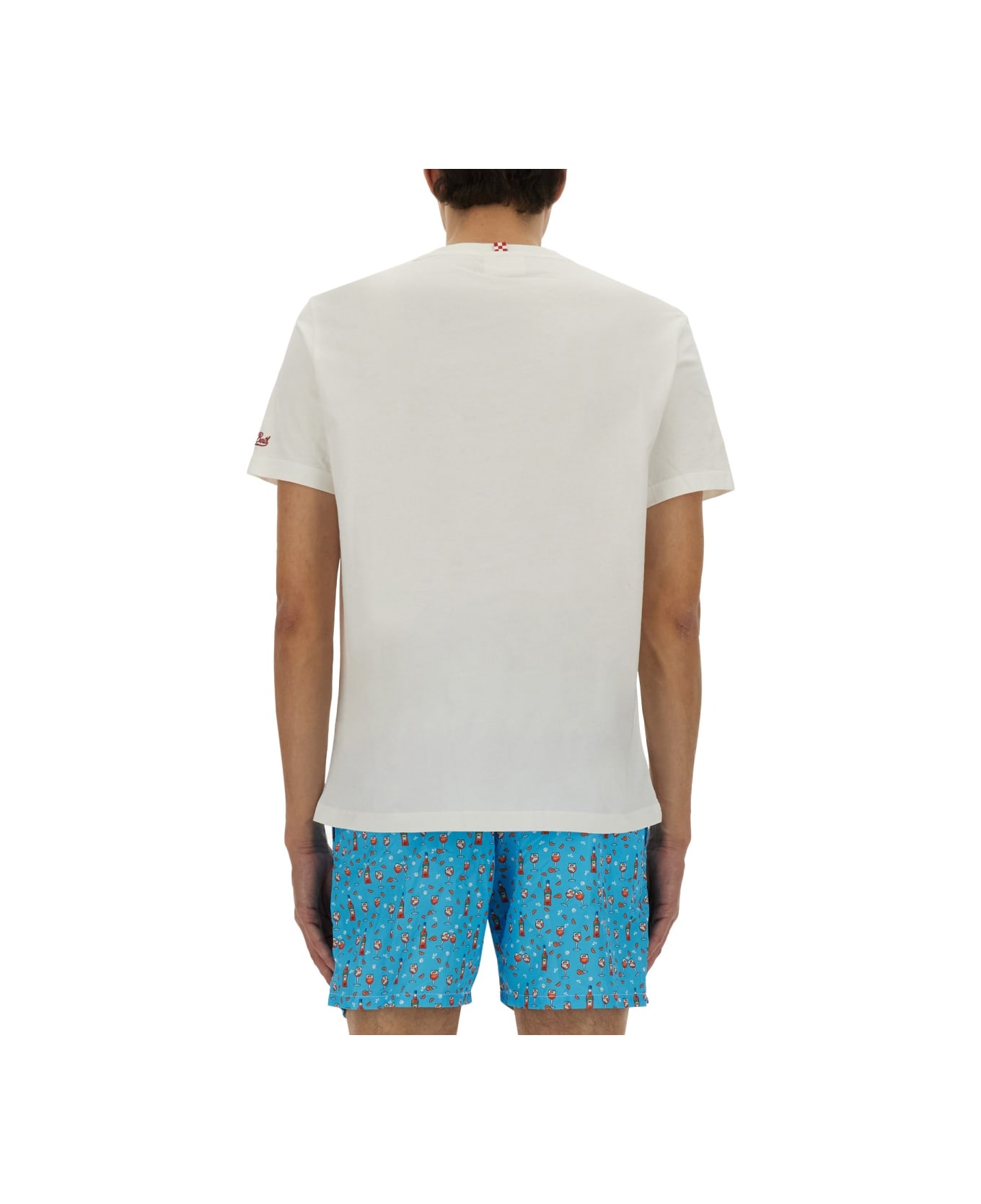 MC2 Saint Barth Cotton T-shirt - WHITE