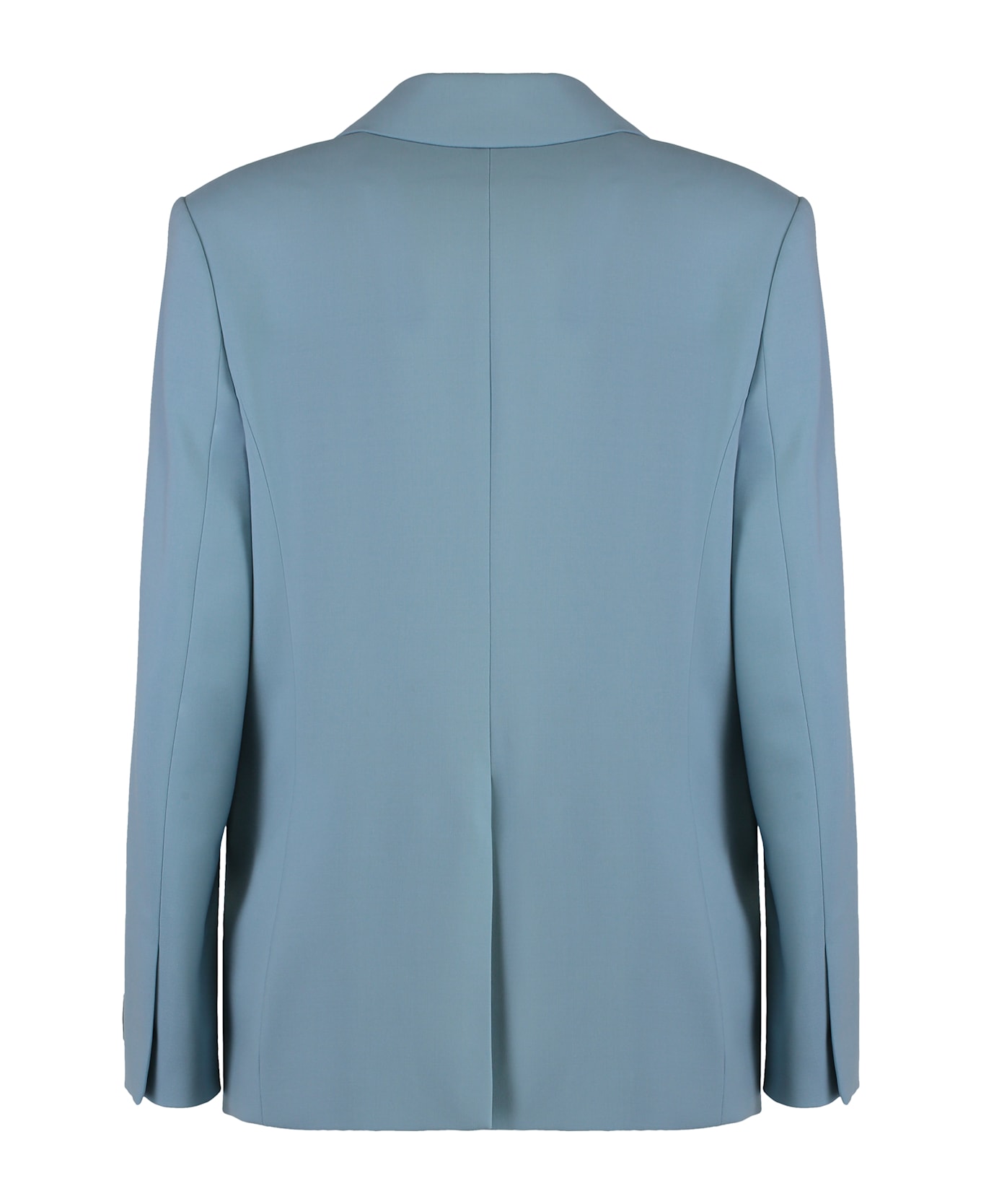 Calvin Klein Single-breasted One Button Jacket - Light Blue